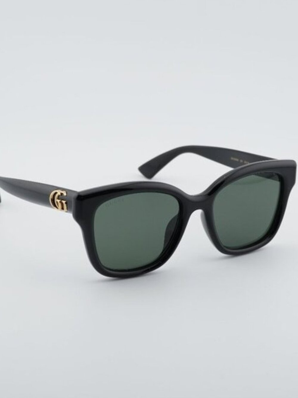 Gucci GG1830SK 001 Sunglasses Black Square Frame, Grey Lenses